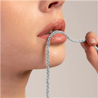 Collana Desmos Donna in Argento INTERLACE W 41 - INTERLACE W 41